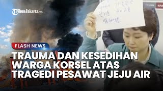 Kesedihan Mendalam  Warga Korea Selatan atas Tragedi Jatuhnya Pesawat Jeju Air, Insiden Picu Trauma