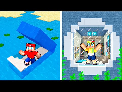 Jeffy's Insane Modern Underwater Base Build - Minecraft Tutorial!