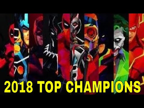 2018 Top Champs To Rank Up  Marvel Contest of Champions