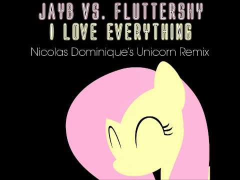 JayB vs. Fluttershy - I Love Everything (Nicolas Dominique's Unicorn Remix)