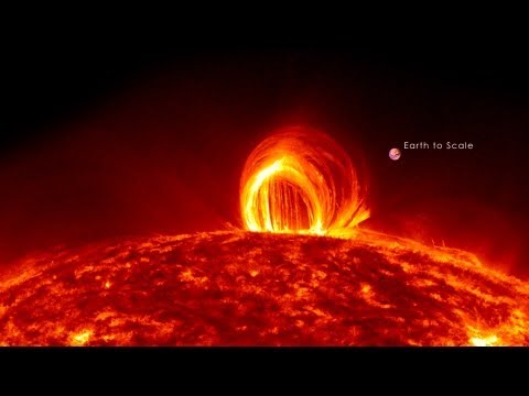 Amazing Fire Rings of the Sun
