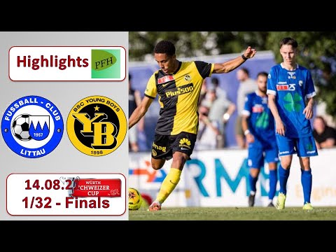 Highlights: FC Littau vs BSC Young Boys (14.08.21)