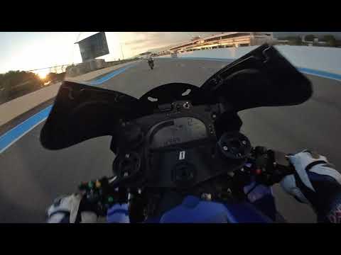Onboard With Yamaha R1: Sunset Ride With A World Champion Bike At Paul Ricard | Robin Mulhauser