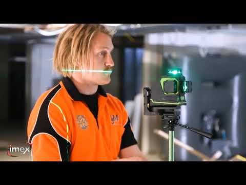 Imex the  #1 Construction laser… levelling a whole NEW world…