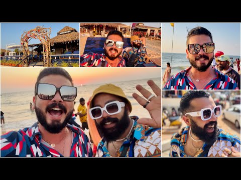 Goa year Ethiya Changanum, Chunganum 🤣 | Vibbing Candolim Beach, Goa 😍 | Basheer Bashi | Chemmu