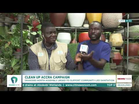 Clean Up Accra Campaign Reaches Achimota–Christian Village Stretch