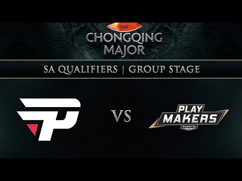 paiN vs Playmakers Game 1 - Chongqing Major SA Qualifier: Group Stage w/ Blitz, Capitalist