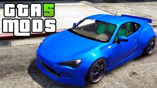 Rocket Bunny Toyota GT 86 Mod for GTA 5 Is Stupid Yet Cool