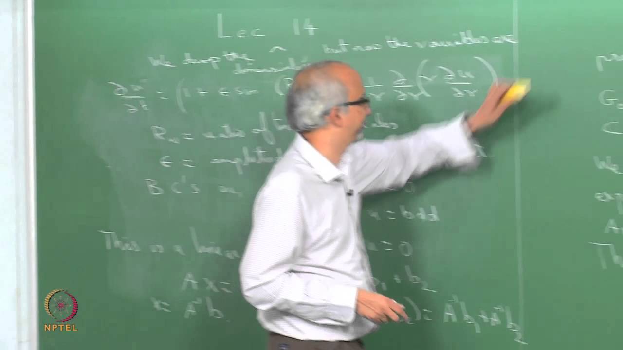 Mod-01 Lec-14 Pulsatile flow: Analytical solution