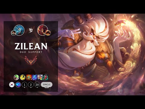 Zilean Support vs Zyra - KR Grandmaster Patch 12.17