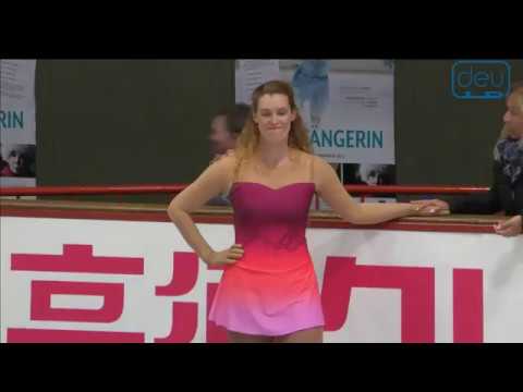 Pascaline PETIT. Oberstdorf 2018. Silver Ladies II - Free Skating. 10 place