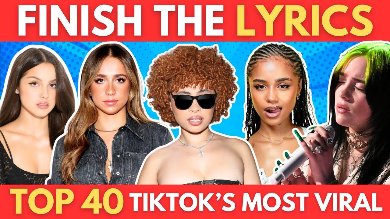FINISH THE LYRICS - Most Popular Viral TikTok Songs | MEGA CHALLENGE