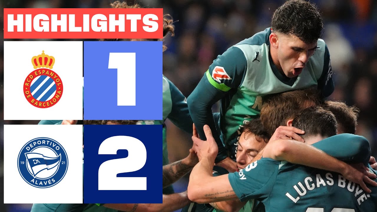 Espanyol vs Deportivo Alavés Highlights