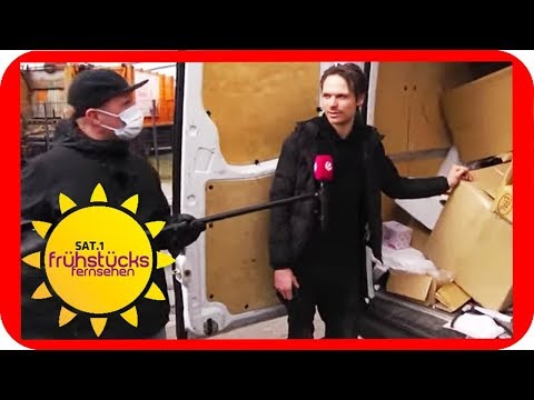 Schlangestehen zum Wegwerfen - Entrümpeln in der Krise? | SAT.1 Frühstücksfernsehen