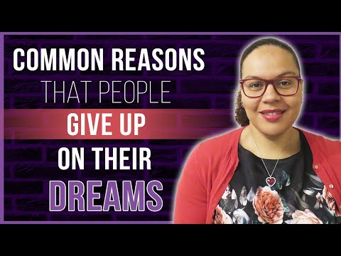 Have you given up on your dream? - Three tips that may assist you