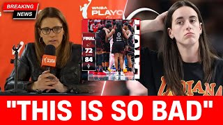 Caitlin Clark LEFT SPEECHLESS After Fever DISASTER 4th Quarter in Game 3 Series Vs The Aces...
