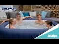 Introducing the SaluSpa Hawaii Airjet. Designed for 4-6 people, you can experience the same rejuvenating massage of a fixed hot tub, for a fraction of the price. The soft touch digital control panel activates the 120 surrounding air jets