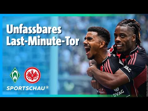 SV Werder Bremen - Eintracht Frankfurt Highlights Bundesliga, Matchday 18 | Sportschau Football