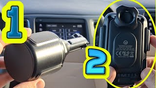 Innovative 3-in-1 Cup Phone Holder, Vent Phone Mount & 15W Wireless Charger – 2025's Best Invention!