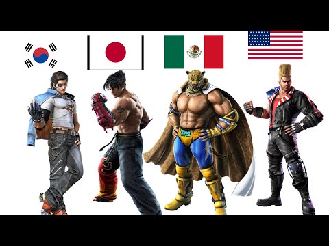 TEKKEN 7 Characters Nationality