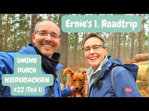 UMIWO durch Niedersachsen [#22] Ernies 1.  Roadtrip Wanderung + Übernachtung Brelinger Berg Teil 1