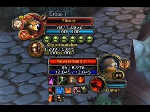 Learning Unholy Death Knight PvP (1v2)