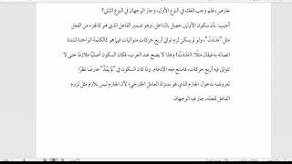 شرح  "البِناءُ في عِلْمِ التَّصْريفِ "(42) /  تلخيص باب الإدغام image