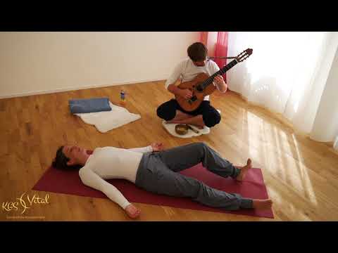 Progressive Muskelentspannung mit Gitarrenimprovisation