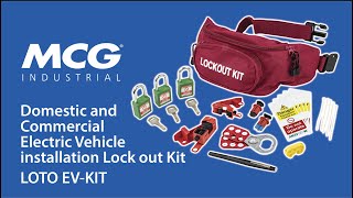 MCB Contractor Lockout Kit - LOTO EV-KIT