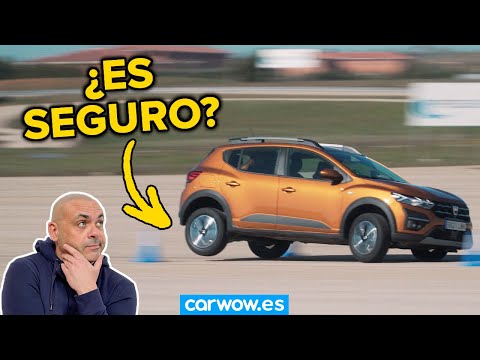 Dacia Sandero Stepway GLP 100 CV PRUEBA AL LÍMITE y PRUEBA DEL ALCE (MOOSE TEST)