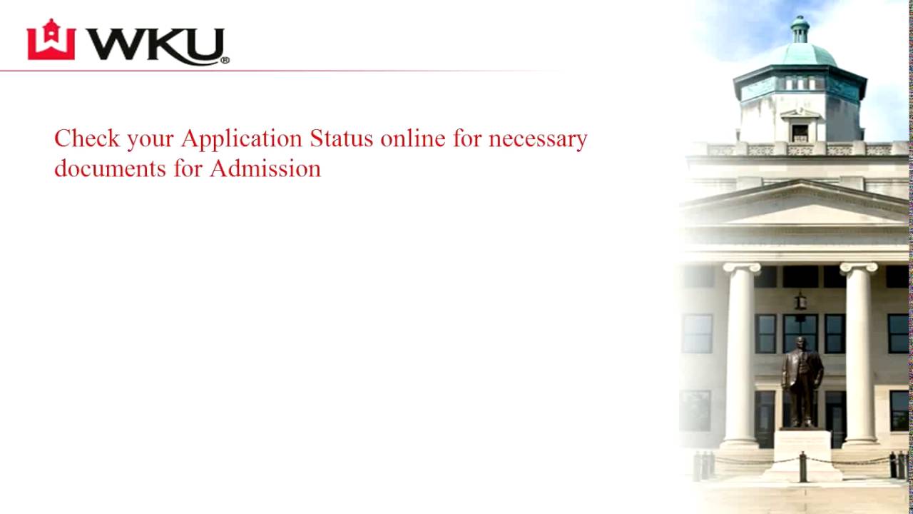 Transfer Admissions Application Tutorial