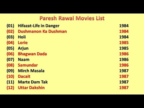 download lagu mp3 mp4 Paresh Rawal Comedy Movies List, download lagu Paresh Rawal Comedy Movies List gratis, unduh video klip Paresh Rawal Comedy Movies List