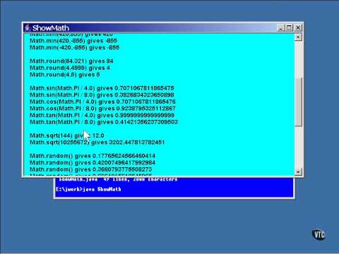 Lesson1 Java Lang Math Certified Programmer For Java