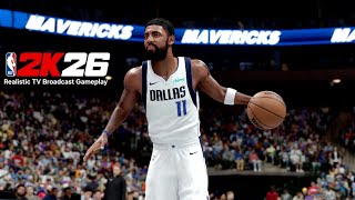 NBA 2K26 | Healthy Mavs Look Scary! Realistic TV Broadcast Gameplay | Mavs vs Grizzlies