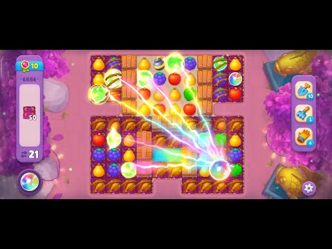 Gardenscapes level 6840-6910