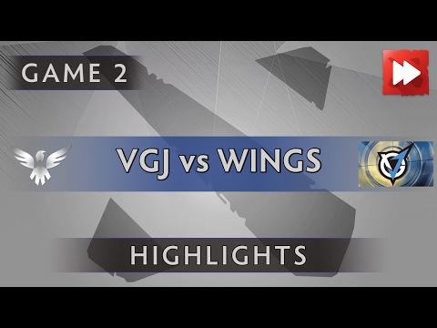 Team VGJ vs the wings gaming [Game 2] Dota 2 Professional League 2016 - Dota Highlights