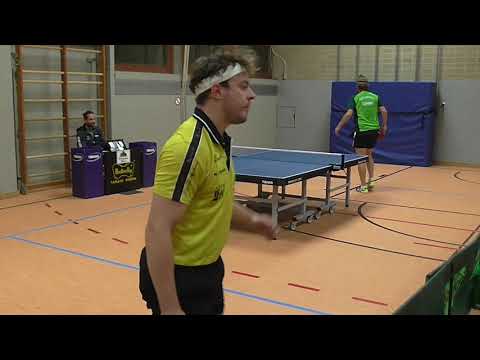 Hegenberger vs Cavatoni Stoerbelag 2 TV Hilpoltstein 2 Thalkirchen 20211030 Regionalliga Table Tenni