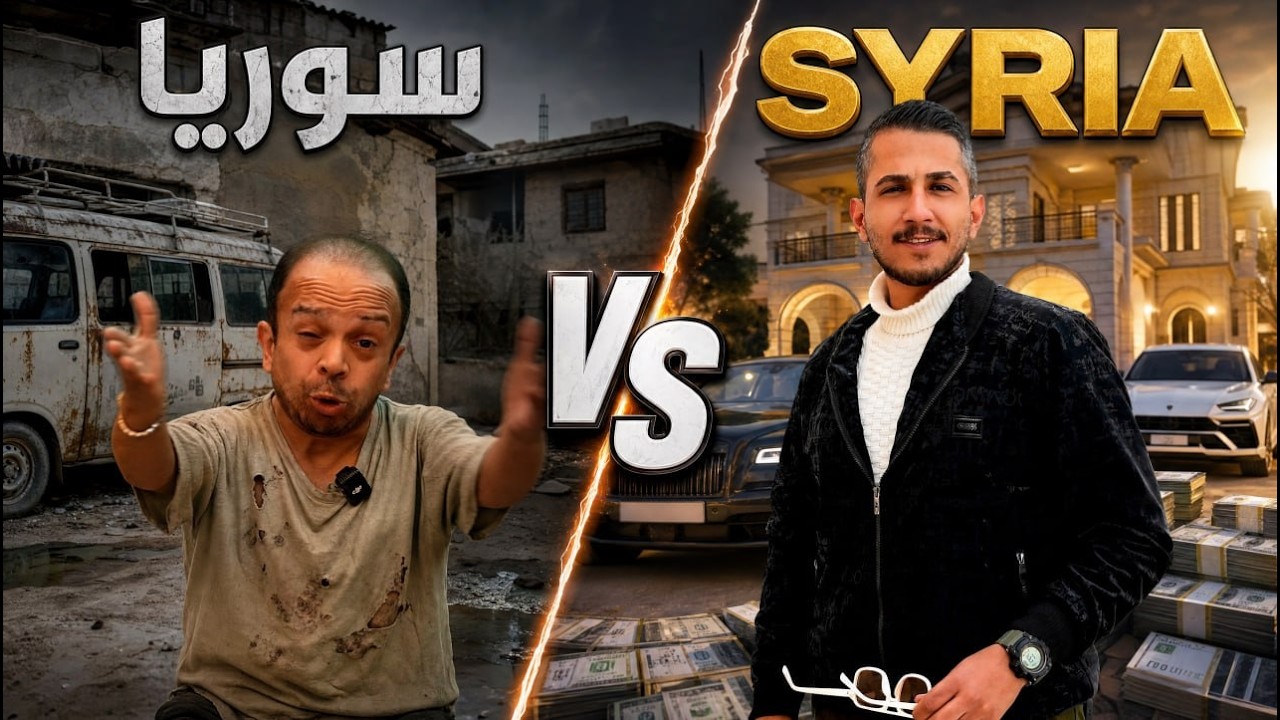 عشنا حياة سوريا  Syria VS ...الفرق بالمعيشة كان صادم كتير🥺💔