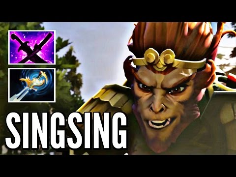 Dota 2 Monkey King Gameplay by SingSing Balanced Patch 7.00