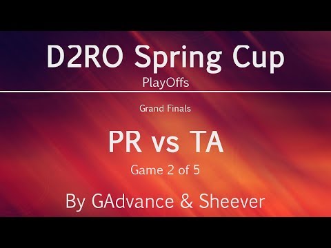 D2RO Spring Cup - Power Rangers vs TotalAggression, game 2, Grand Finals