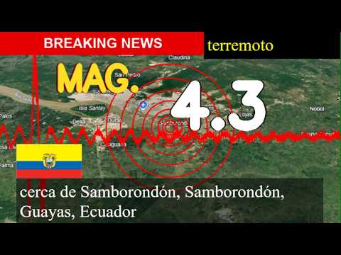 😱🚨 Terremoto cerca de Samborondon, Samborondon, Guayas, Ecuador actualizaciones en vivo hoy: un temb