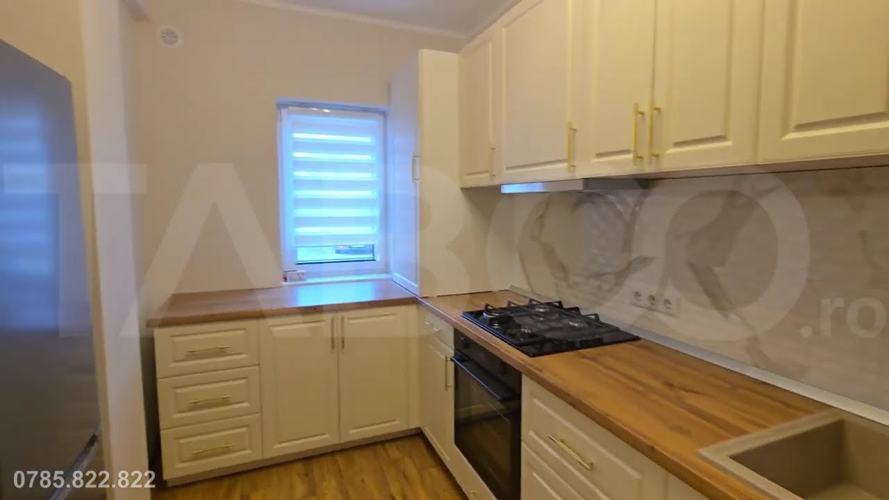 Apartament 2 camere de inchiriat decomandat 59mp zona Turnisor Sibiu - Video