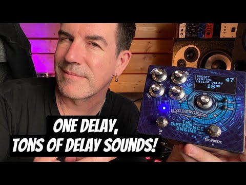 Mint Laney Black Country Customs Tri-mode delay THE DIFFERENCE ENGINE Guitar Pedal Analog Digital Dynamic Made in UK image 11