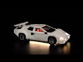 BrickBling LED-Licht-Set für LEGO® 10337 Lamborghini Countach