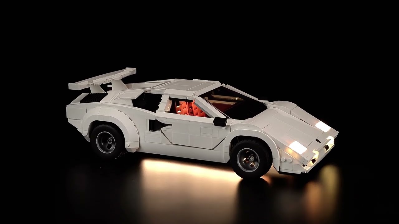 BrickBling LED-Licht-Set für LEGO® 10337 Lamborghini Countach