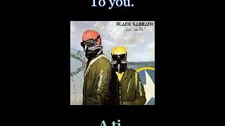 Black Sabbath - Over To You - 07 - Lyrics / Subtitulos en español (Nwobhm) Traducida