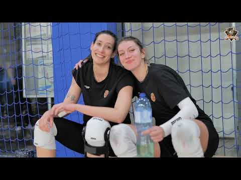 Przygotowania przed meczem Uni Opole- Grot Budowlani Łódź