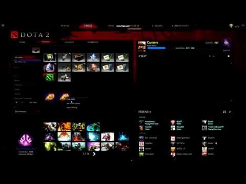 Dota 2 TI4/2014  Immortal treasure opening w/Extremely rare treasure