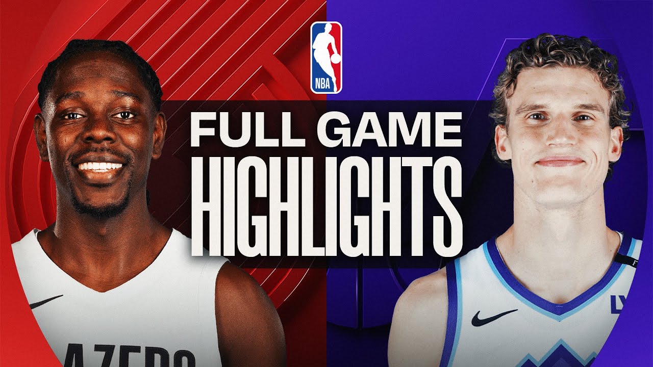 TRAIL BLAZERS at JAZZ | FULL GAME HIGHLIGHTS | October 29, 2025