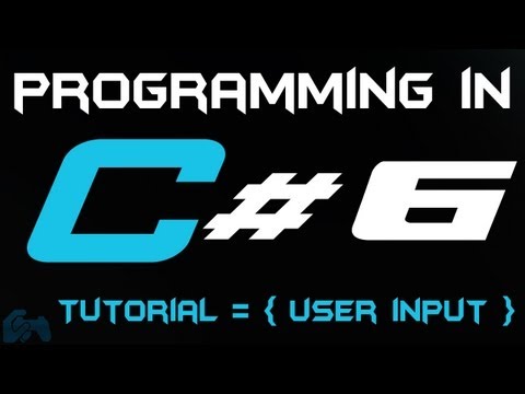 Programming in C Tutorial 6: User Input [HD]